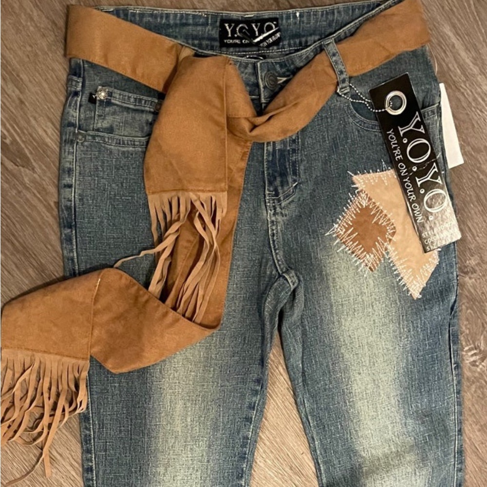Vintage NWT 80s Y.O.Y.O Country Hippee Patch Work